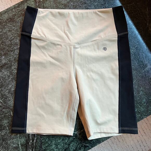 NWT Anine Bing Blake Biker Workout Shorts Size S - Picture 5 of 13